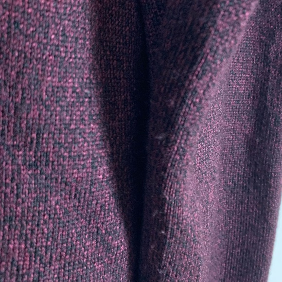 Kenzo Paris Evil Eye Crewneck Sweater Sz Medium Wool Blend Burgundy Embroidered - Picture 15 of 16